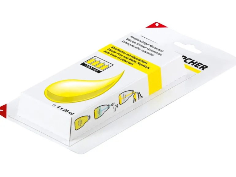 Kärcher Fensterreiniger Konzentrat 4 x 20 ml