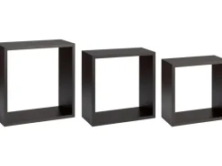 Kubus-Set Meddon 3-teilig Mattschwarz