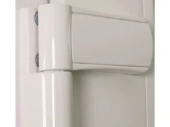 Kunsstoff-Haustür K043 innen weiß/aussen anthrazit 110 x 210 cm DIN L