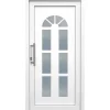 Kunststoff-Haustür 110 cm x 210 cm K012 Anschlag Links Weiß