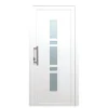 Kunststoff-Haustür K017 Weiß 110 cm x 210 cm Anschlag Links