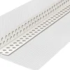 Laier PVC-Eckwinkel Weiß mit Gewebe 10 cm x 15 cm x 250 cm