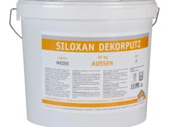 Laier Siloxan-Dekorputz Körnung 2 mm Weiß 25 kg