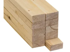 Latte Fichte/Tanne sägerau 28 mm x 48 mm x 3000 mm