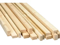 Latte Fichte/Tanne sägerau 28 mm x 48 mm x 2000 mm