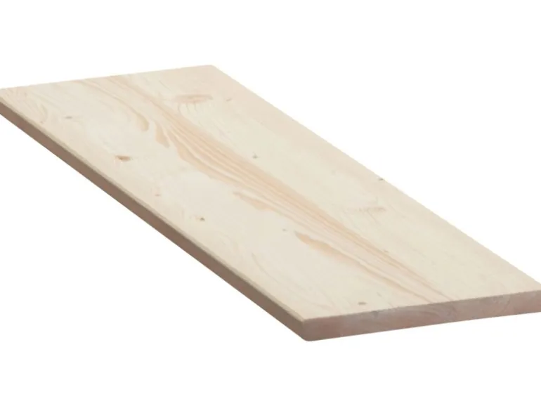 Leimholz Fichte 120 cm x 60 cm x 1,8 cm