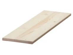 Leimholz Fichte 250 cm x 50 cm x 1,8 cm