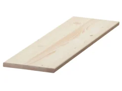 Leimholz Fichte 120 cm x 40 cm x 1,8 cm