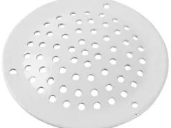 Lüftungsblech rund Aluminium 50 mm Weiß