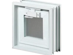 Lüftungsfenster 239 mm x 239 mm für 24er Glasstein