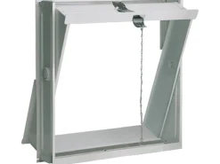 Lüftungsflügel für 19er Glasstein vierfach 417 mm x 435 mm x 90mm