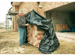 LUX Baufolie Schwarz 4 m x 4 m