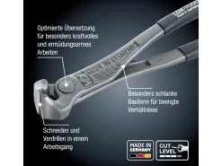 LUX Kraft-Monierzange Pro 250 mm