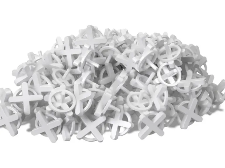 LUX-TOOLS Fliesenkreuze mit Griff Comfort 100 Stück