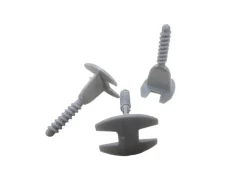 LUX-TOOLS Nivelliersystem Fliesen Gewindelaschen 1,5 mm 250 Stück