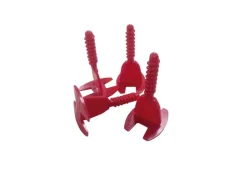 LUX-TOOLS Nivelliersystem Fliesen Gewindelaschen 2 mm 250 Stück