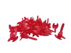 LUX-TOOLS Nivelliersystem Fliesen Gewindelaschen 2 mm 250 Stück