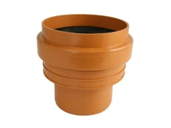 Marley Kanalgrundrohr-Übergang/Anschlussmuffe an Steinzeug-Ende DN 110