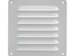 Marley Lüftungsgitter aus Aluminium Weiß 155 x 155 mm
