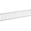 Marley Lüftungsstegblech 500 x 80 mm mit Rechtecklochung Weiß