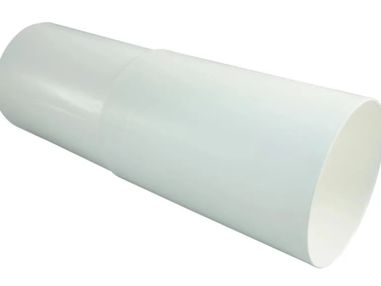 Marley Teleskopkanal System 125 zur Montage von Gitter Weiß