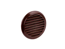 Mauerlüfter mit Fliegennetz System 100 Braun