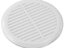 Möbelgitter Rund Ø 59 mm Weiß 4 Stück