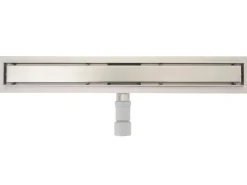 MCW Duschrinne D94d Bodenablauf Abflussrinne Duschablauf Edelstahl Siphon 50-120cm 120cm