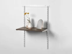 MDF-Fachboden 60 cm x 30 cm x 1,8 cm Eiche Dunkel