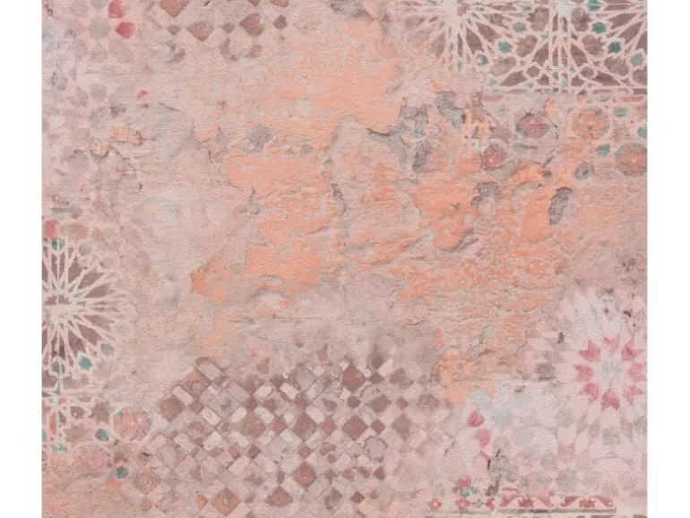 Metropolitan Stories II Vliestapete Fliese vintage rosé FSC®