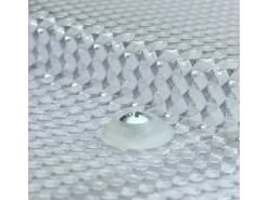 MK PC DIAMONDS Verzinkte Schrauben M5 x 50 mm Für Holz Mit Transparenter Dichtscheibe MK PC DIAMONDS 50 Stück