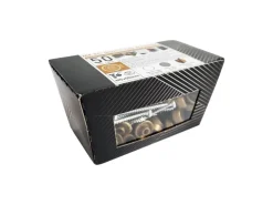 MK PC DIAMONDS Verzinkte Schrauben M5 x 50 mm Für Holz Mit Bronzen Dichtscheibe 50 Stück