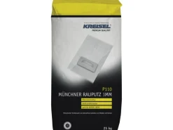 Münchner Rau- und Reibeputz Weiß 3 mm Körnung 25 kg