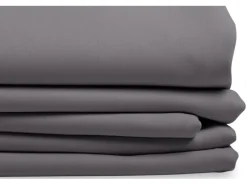 Moondream Wärmeschutzvorhang mit Faltenband Mittelgrau 260 cm x 145 cm