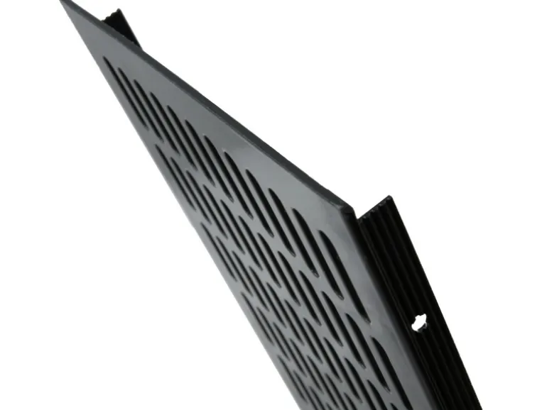 MS Beschläge Alu-Gitter 150 x 600 mm Anthrazit RAL 7016 Luftzirkulation