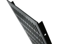 MS Beschläge Alu-Gitter 150 x 200 mm Anthrazit RAL 7016 Luftzirkulation