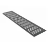 MS Beschläge Belüftungsgitter 130 x 400 mm Alu Anthrazit RAL 7016 Lüftergitter