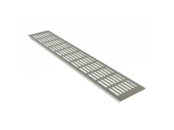MS Beschläge Lüftungsgitter Aluminium robust eloxiert 100 x 500 mm
