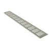 MS Beschläge Lüftungsgitter Alu Design Eloxiert 80 x 1000 mm