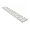 MS Beschläge Lüftungsgitter Alu 100 x 500 mm Silber F1 Eloxiert Belüftung