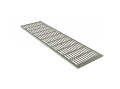 MS Beschläge Lüftungsgitter Alu Classic Edelstahloptik 150 x 300 mm