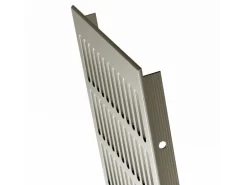 MS Beschläge Lüftungsgitter Alu Classic Edelstahloptik 150 x 300 mm