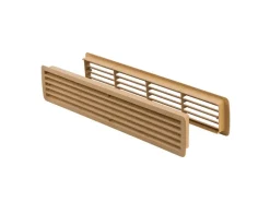 MS Beschläge Türgitter Buche Lüftungsgitter Kunststoff Raumbelüftung