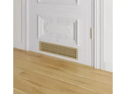 MS Beschläge Türgitter Grünbraun Lüftungsgitter Kunststoff Raumbelüftung