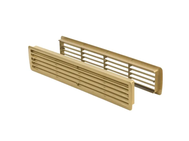 MS Beschläge Türgitter Messing Lüftungsgitter Kunststoff Raumbelüftung