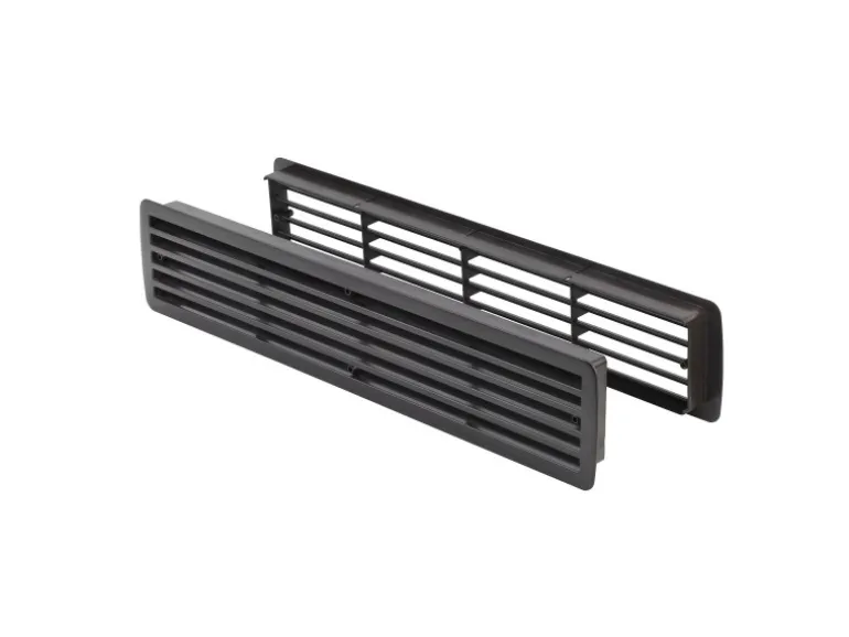 MS Beschläge Türgitter Rustikal Lüftungsgitter Kunststoff Raumbelüftung