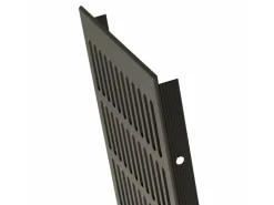 MS Beschläge Türlüftungsgitter 150 x 1000 mm Aluminium Braun Eloxiert