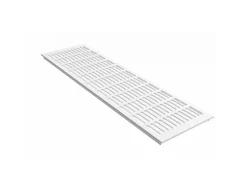 MS Beschläge Universal Gitter 150 x 800 mm Weiß RAL 9016