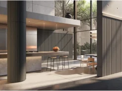 NOEL & MARQUET NMC ALLEGRETTO ARSTYL 3D Wandpaneel Akustikpaneel 2 m 200 cm x 1,4 cm x 30 cm Weiß