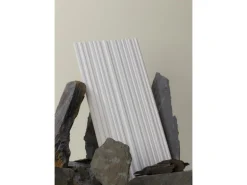 NOEL & MARQUET NMC ALLEGRETTO ARSTYL 3D Wandpaneel Akustikpaneel 2 m 200 cm x 1,4 cm x 30 cm Weiß